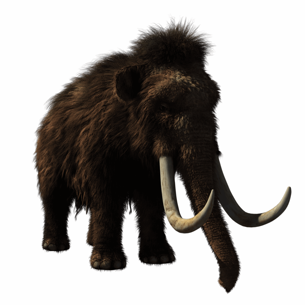 woolly mammoth, nature, animal, prehistoric, wildlife, 3d